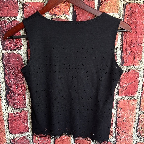 ANDRIA LIEU collection black tank top size small - Picture 4 of 9